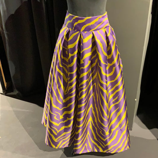 Skirt Pulp (IT) ZEBRATO (viola e giallo)